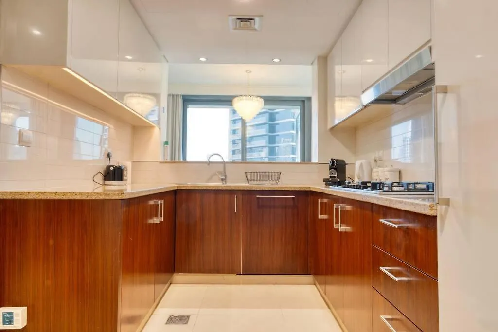 Apartment First Class 3Br With Full Burj Khalifa And Fountain View Dubai